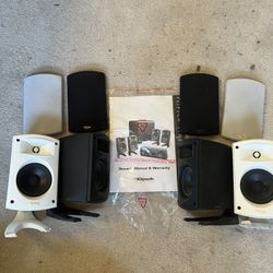Two Pair Klipsch Speakers 