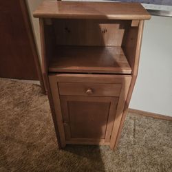 Small desk/end cabinet. "Single Secretary Desk"