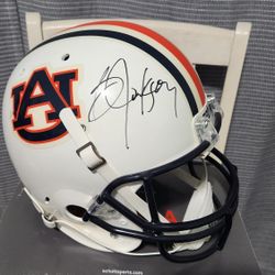 Bo Jackson Signed Auburn Football Helmet 