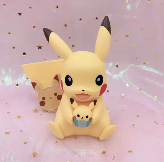 Pikachu decoration doll anime figure decoration, pokemon collectables