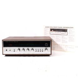 Sansui 350A Vintage Solid State AM/FM Stereo Receiver Silver Face (1970)