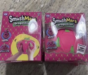 SmushMart Dragonfruit Squishy JUMBO VIRAL SQUISHY Crazy Fun RMS (LOT OF 2!)