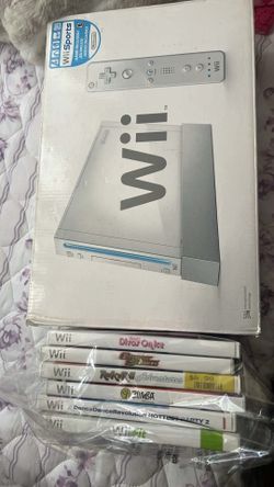 Wii and games bundle