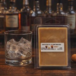 Whiskey Scented Wax Melts Made With 100% Soy Wax