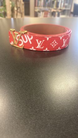 Louis Vuitton X supreme Collab Belt (rare)