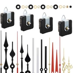 DIY Quartz Clock Battery Operated With 6 Sets Of Hands New