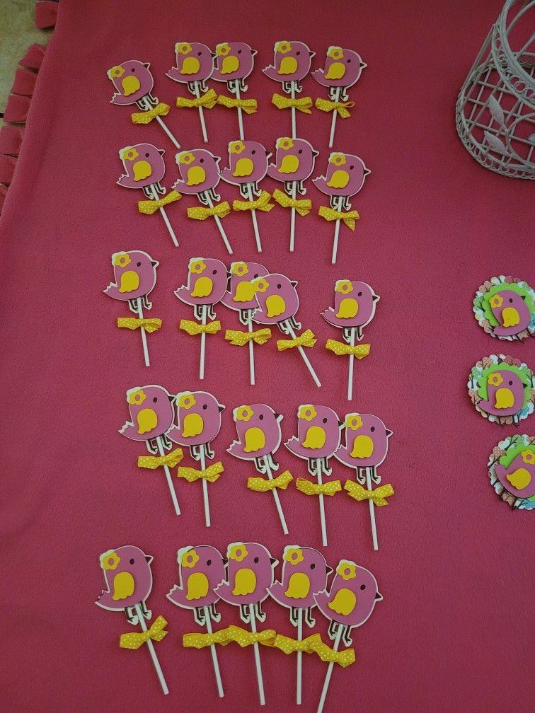 Bird Theme Birthday Or Baby Shower Decorations
