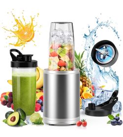 Smoothie Blender 1300W Blenders for Kitchen Portable Personal Blender for Shakes and Smoothies with 2 * 27Oz To-Go Cups & Lids Ice Crushing Smoothies