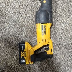 DEWALT 20V MAX Cordless Reciprocating Saw (model DCS380)