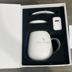 OHOM UI Heating Mug With Lid