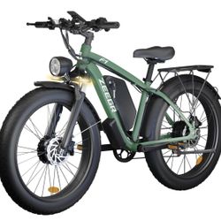 Electric Bike for Adults,Dual Motor AWD 2000W(Peak 3000W) Removable 48V/22.4AH Battery E-Bike 26'*4.0' Fat Tire Electric Bicycle with 7 Speed