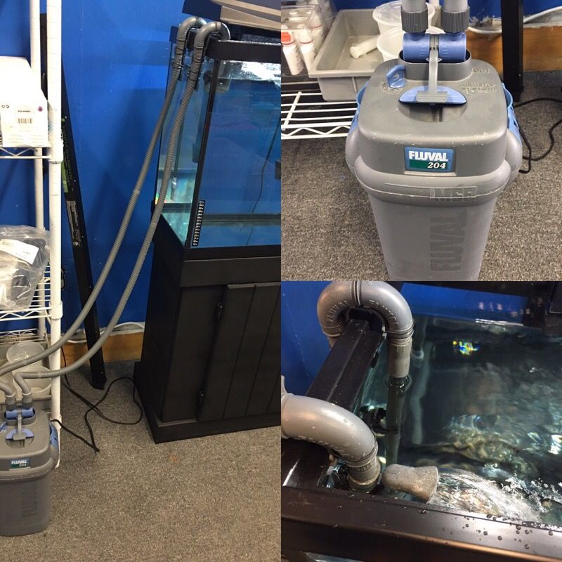 Fluval 204 canister filter $50