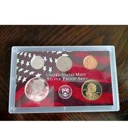 2003 Silver Proof Set 5 Coins
