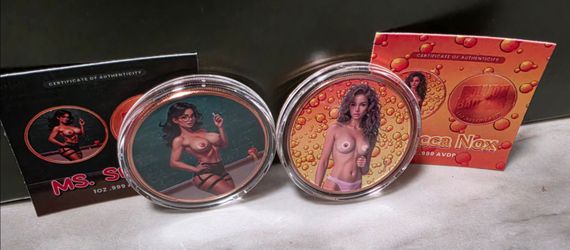 Limited Edition 2x 1 OZ Copper Bullion Baddies
