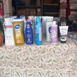 Shampoo, Conditioner, Body Wash