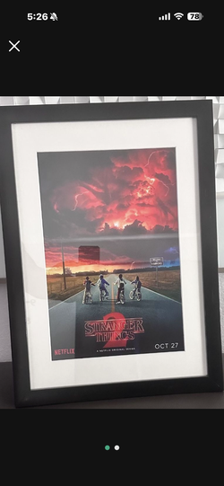 Movie Theatre - Wall Hanging Stranger things 2 Poster