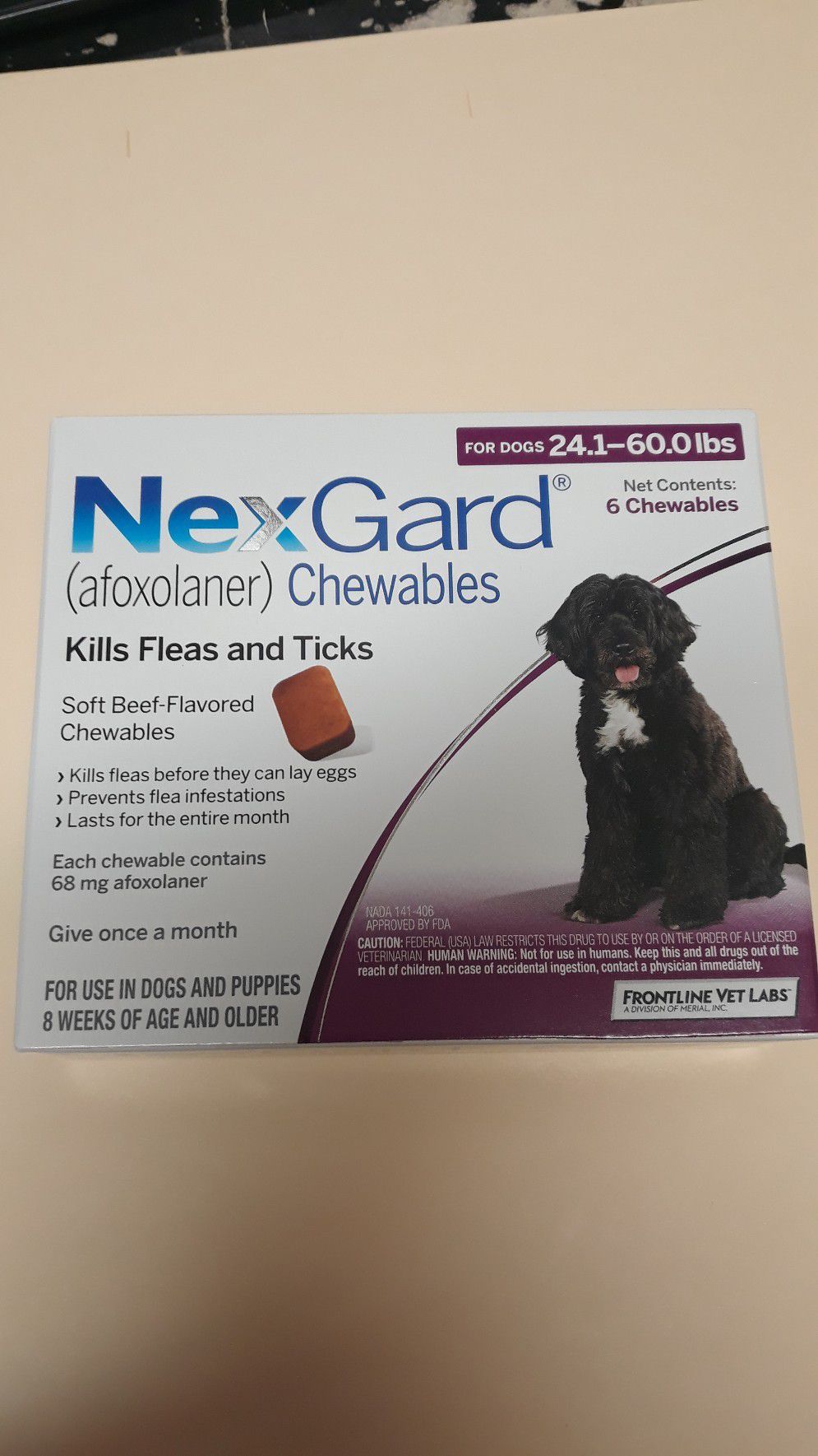 Nexgard 6 month supply (24-60lb dogs)
