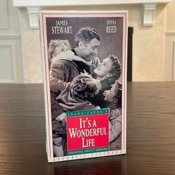HOST PICK K'it's a Wonderful Life Original Version VHS sealed in original package
