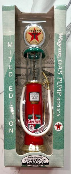 Vintage Gearbox Collectibles Texaco Sky Chief Wayne Gas Pump Replica - 1997 Limited Edition NIB!