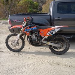 The 2014 KTM Sx250 Two-stroke In Hemet..