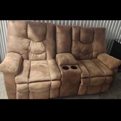 Leather Reclining Couch I WILL DELIVER