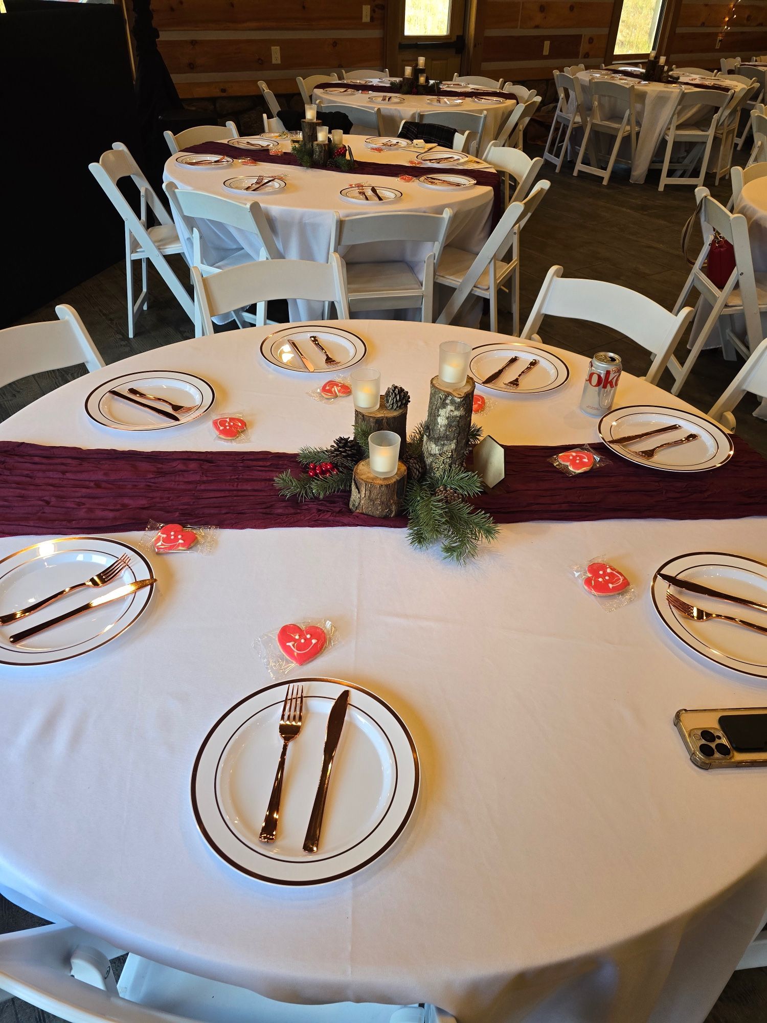 Elegant Winter Wedding Centerpieces