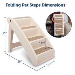 Fairly New Plastic Dog Steps 