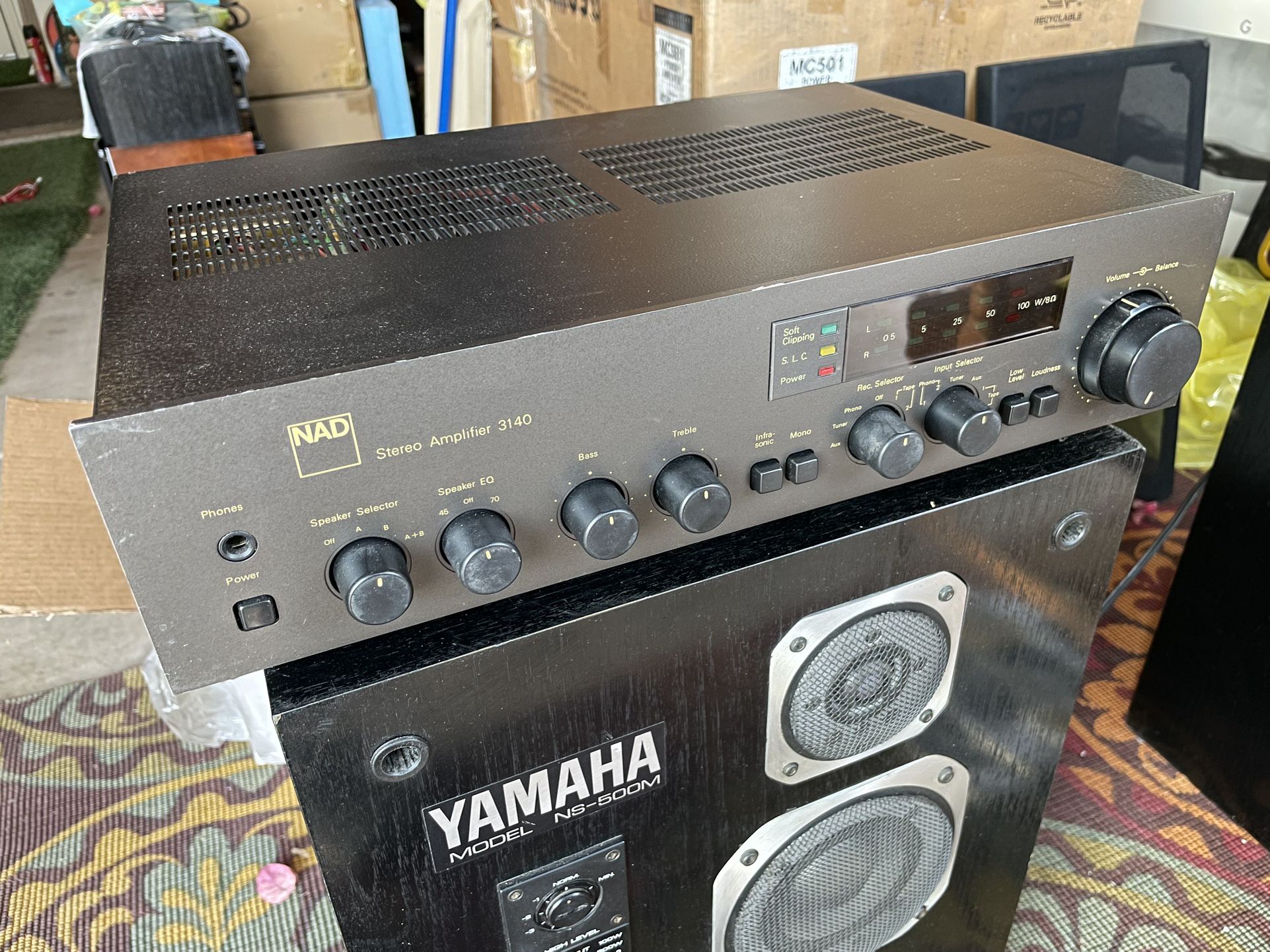 NAD 3140 Integrated Amplifier - Serviced by Cornell AZ Audio Doctor