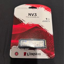 New Kingston NV3 1TB M.2 2280 NVMe SSD. Shoot Me Offer!