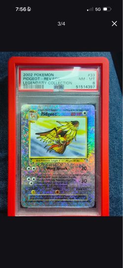 2002 POKEMON LEGENDARY COLLECTION #33 PIDGEOT-REV.FOIL LEGENDARY COLLECTION