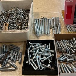 Screws,  Fasteners And Bolts 