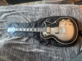 Epiphone Les Paul silver burst