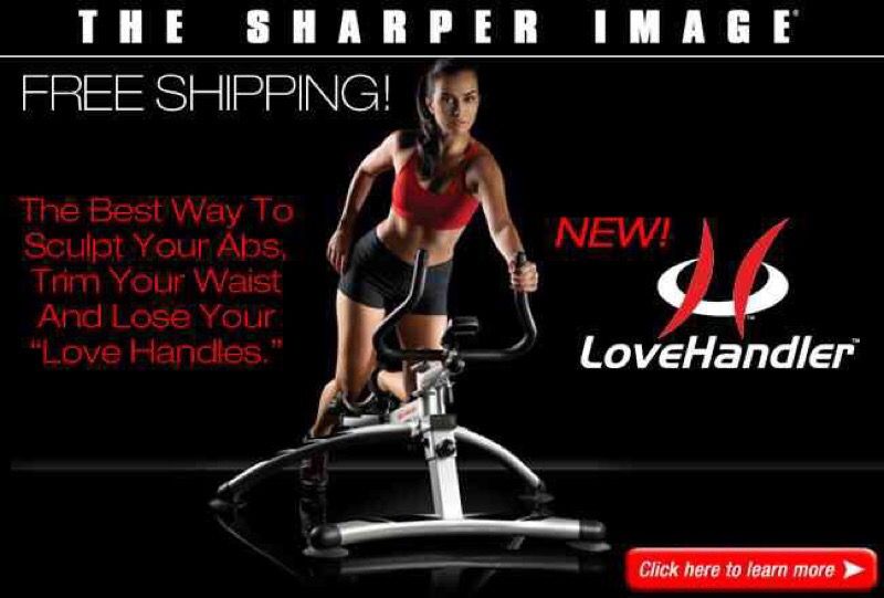 Sharper Image Ab Machine "Love Handler"