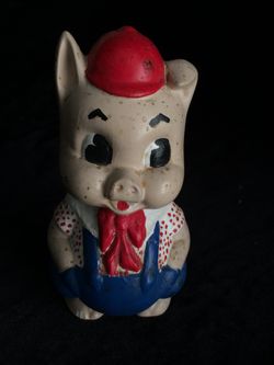 Vintage pig collectible