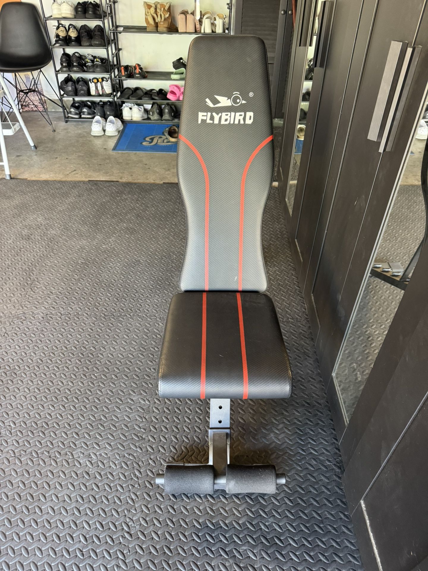 FLYBIRD Adjustable Weight Bench – Foldable Home Gym Bench