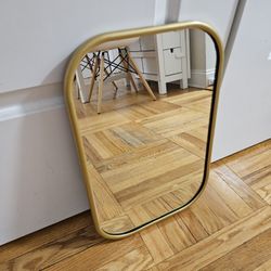 18x12 Metal Frame Wall Mirror – Modern Elegant Decor