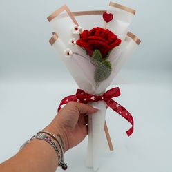 Single Flower Croche Bouquet 
