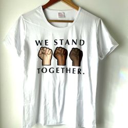 We Stand Together Graphic Shirt, XXL