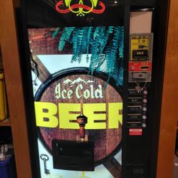 Dixie Narco beverage vending machine