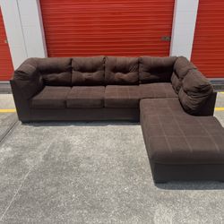 Brown Sectional Couch