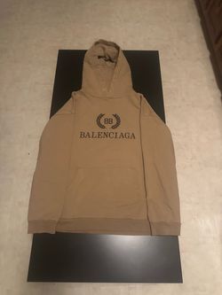 Beige Balenciaga Hoodie - Size S