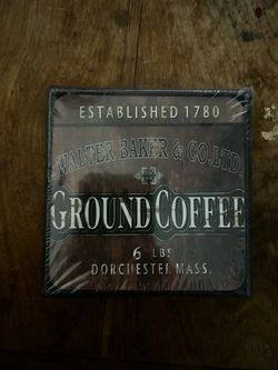 Walter Baker & Co. Ground Coffee coasters