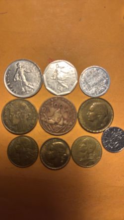 Vintage Francaise coins for sale