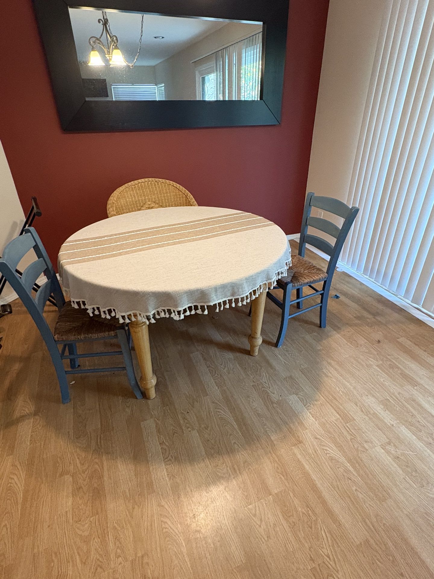 4 seat Wood Dining Table