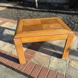 Wood Side Table