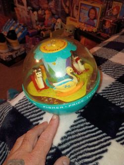 Vintage "1966" Roly Poly Chime Ball..."Fisher-Price"...