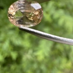 Natural Light Yellow Sapphire 1.60 Ct Stunning Oval Certified Rare Gemstone AAA
