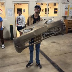 1998 Ford Escort Zx2 Ash Gold Front Bumper