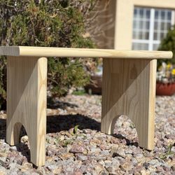 New Solid Wood Bench/Stool