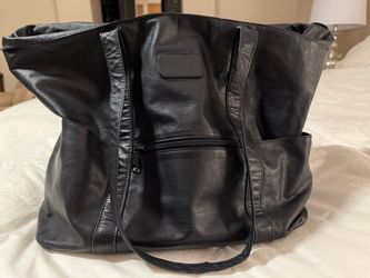 Tumi Leather Tote Bag